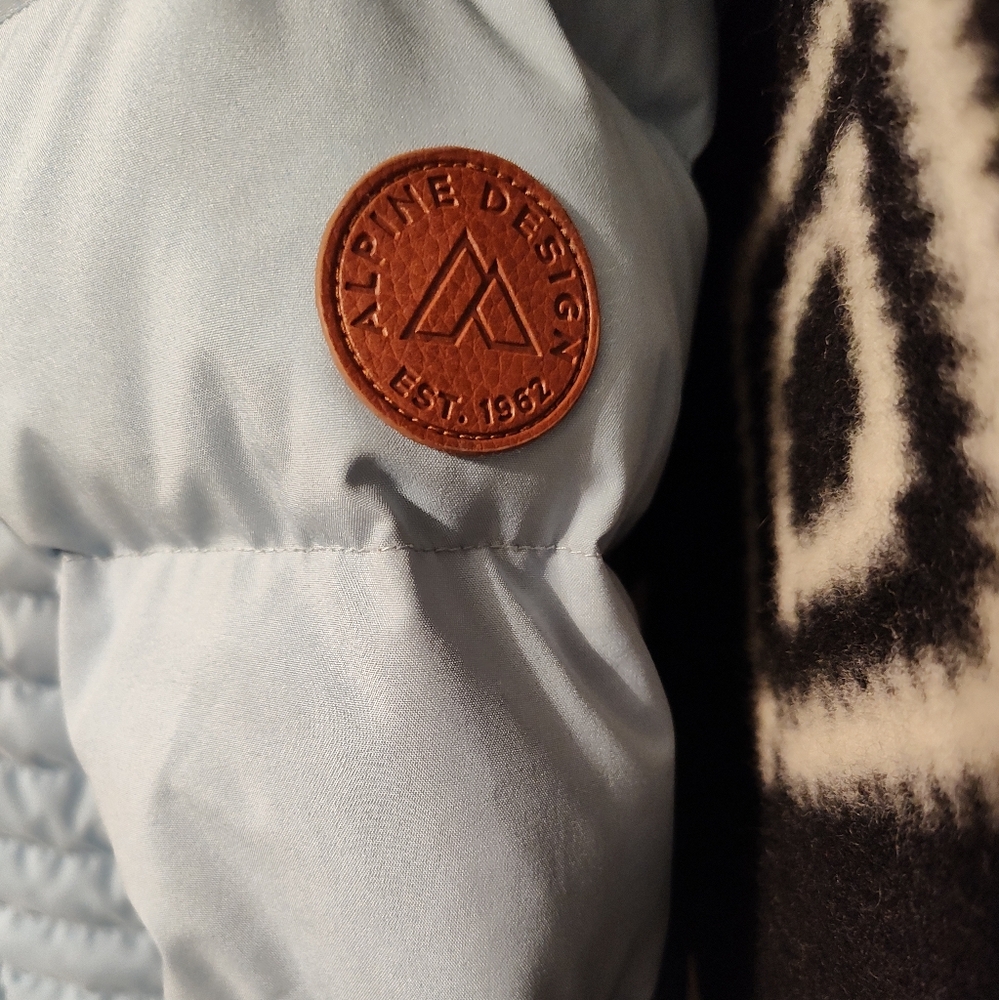 Euc Alpine Design Zip Front Lightweight Fitted Pu… - image 6